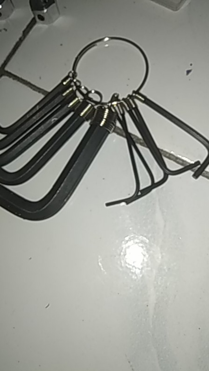 Isi 10 Set Kunci L Small Murah 10in 1 Hey Key Ring 1,5 2 2,5 3 4 5,5 6 8 9 10 Mm Alat Bengkel