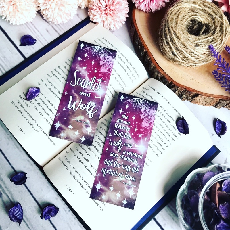 

Scarlet (The Lunar Chronicles) bookmark