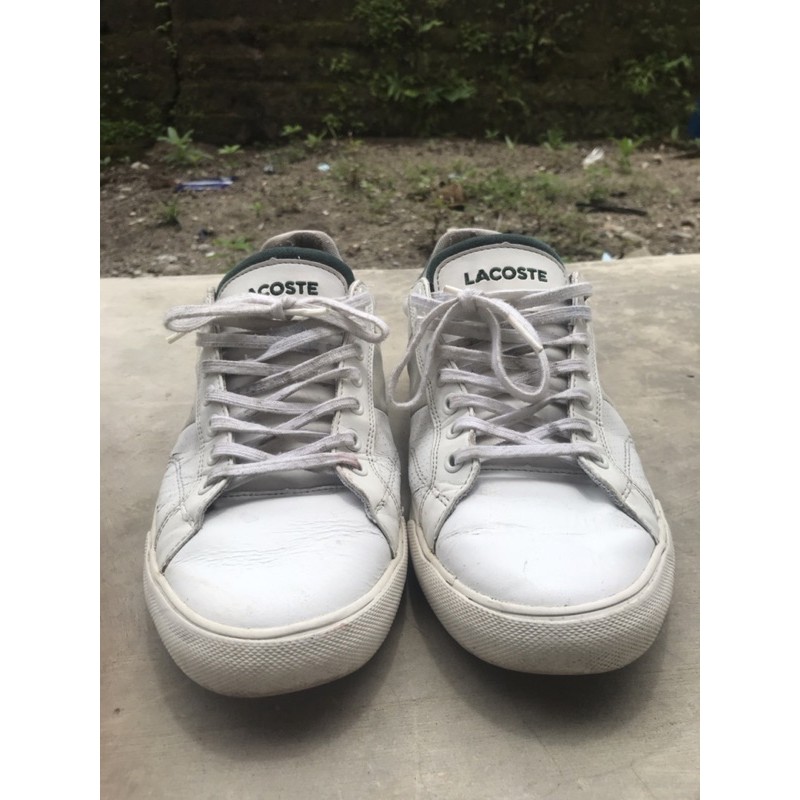 sepatu lacoste preloved / lacoste second original