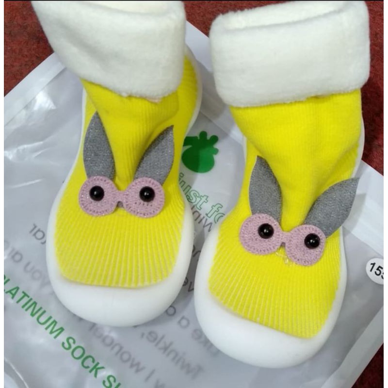 Sepatu kaos kaki Bayi prewalker platinum sock shoe