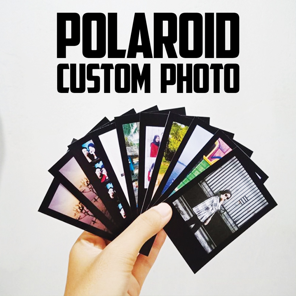 Jual Custom Photo Polaroid Di Cetak Pada Ukuran 2 R Isi 18pcs / Hadiah ...