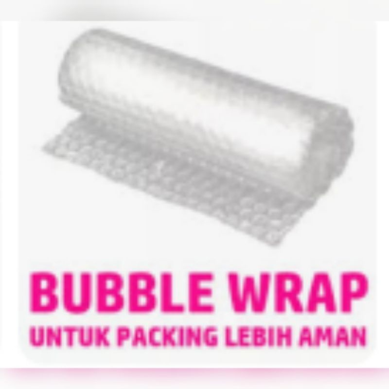 

Bubble wrap packing tambahan