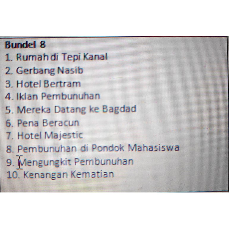 AGATHA CHRISTIE - bundel bundle 8 - ECERAN