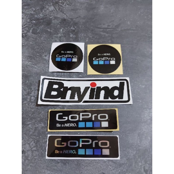 STICKER GOPRO STICKER GO PRO PRINCUT