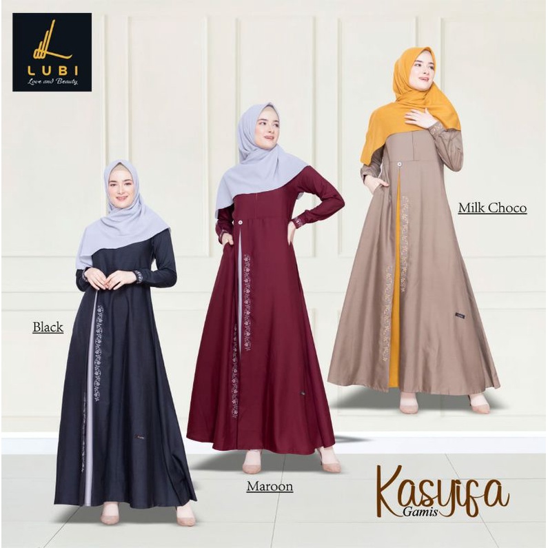 Gamis Kasyifa Gamis Dewasa Gamis Adem Gamis Terbaru Gamis Lubi