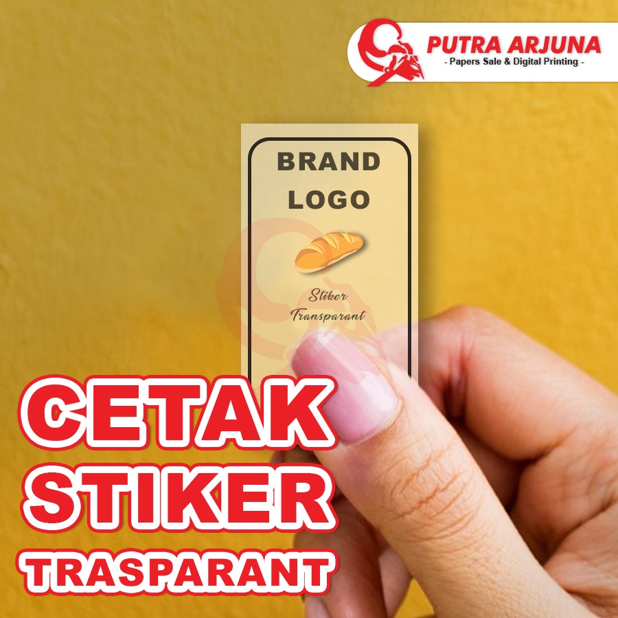 

CETAK STIKER TRANSPARANT / LABEL METERAN