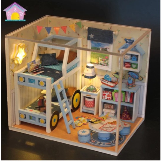 Doll House - Miniatur Rumah Boneka - Kado Ultah Anak Perempuan M Series