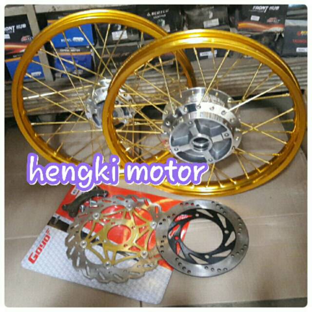 Velg paketan ninja r dan ninja rr ..