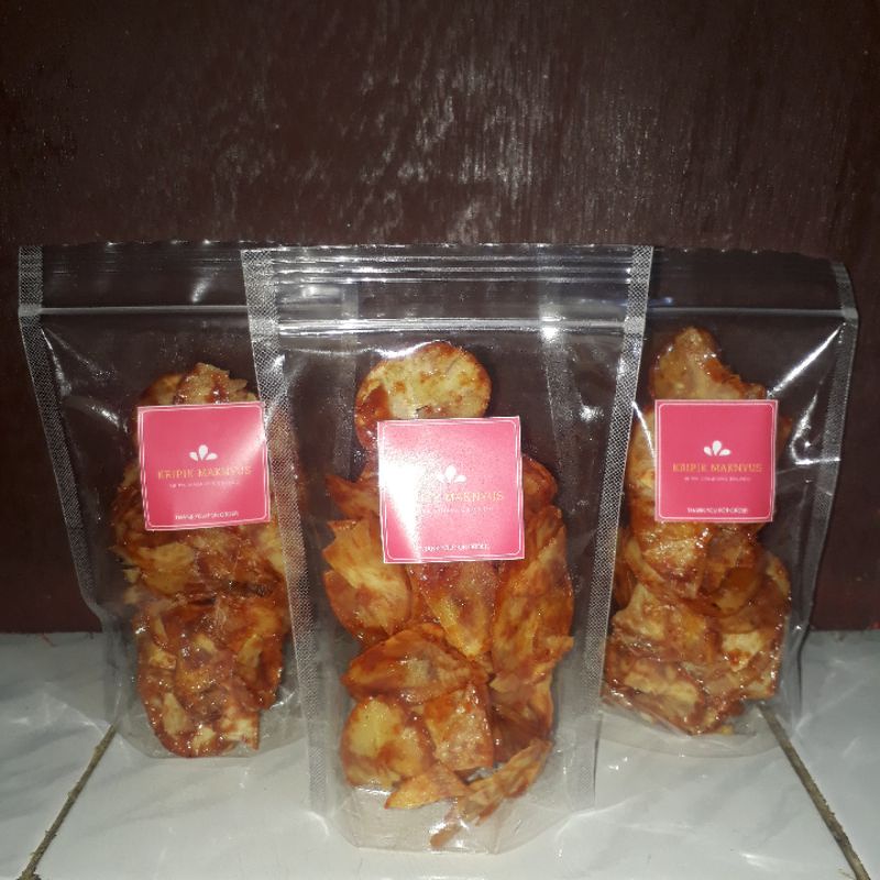 

Keripik Singkong Balado Pedas Manis Renyah/Keripik Padang