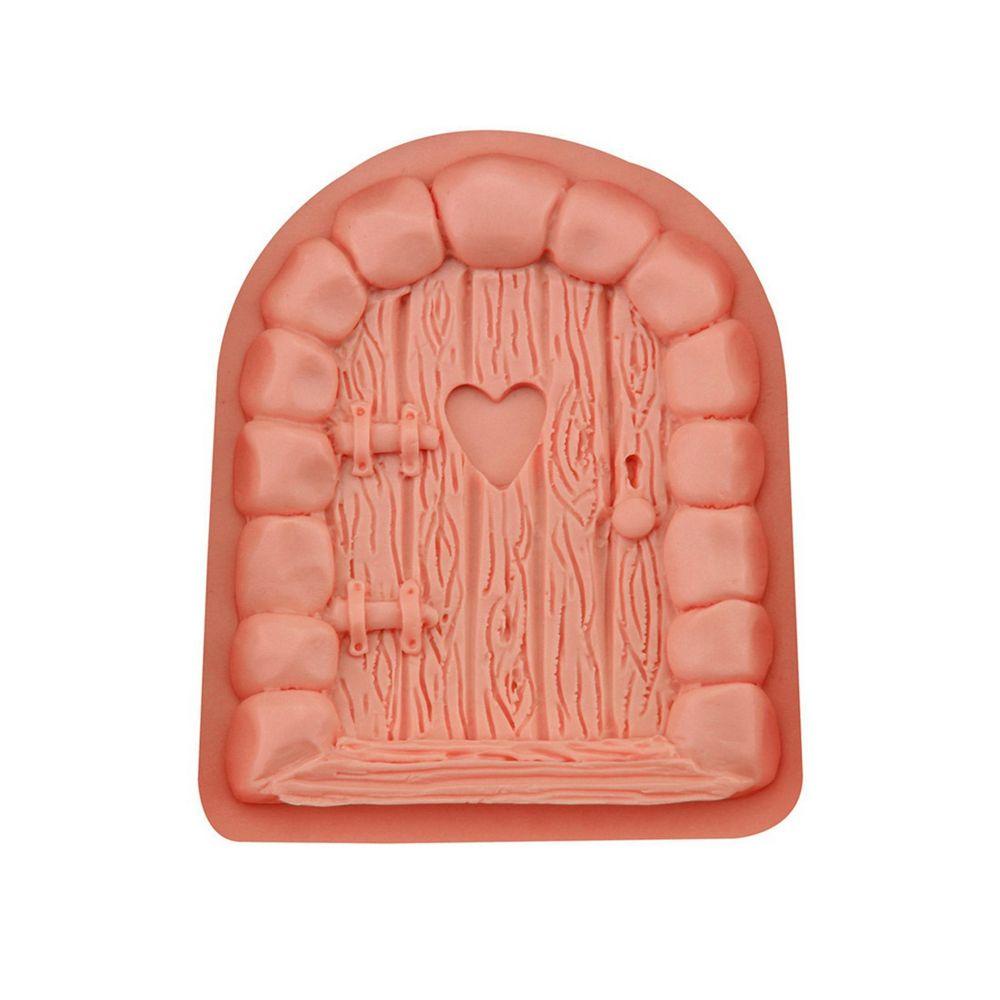 [Elegan] Peri Pintu Cetakan Silikon Buatan Tangan Alat Kue Kerajinan Permen Cetakan Untuk Dekorasi Kue Fondant Cetakan
