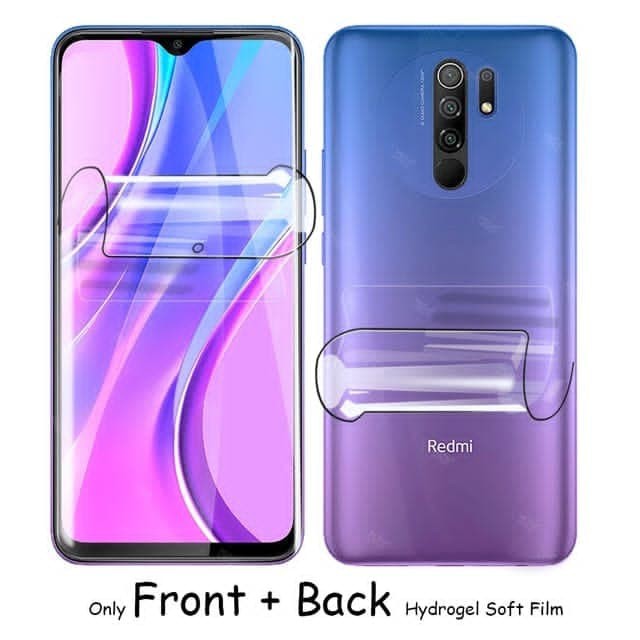 REDMI 9 / 9A / 9C HYDROGEL FULL BODY FRONT &amp; BACK