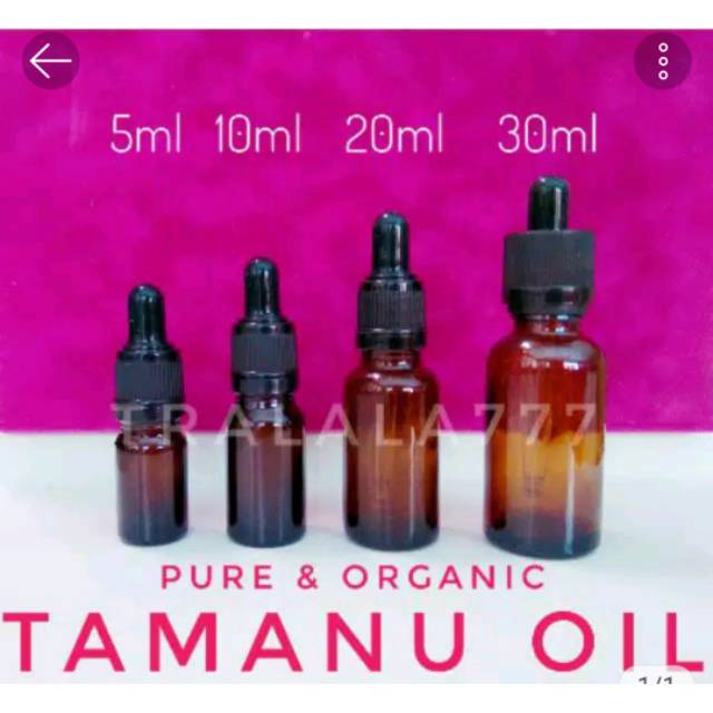 Tamanu oil 10 ml 20ml 10ml 20 ml carrier oil essential oil Makassar repack original