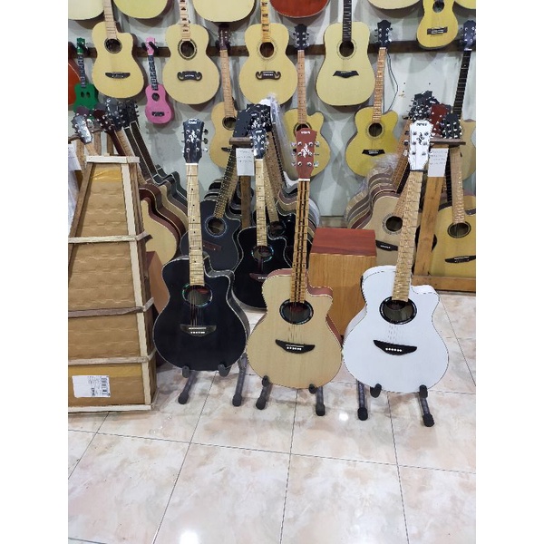 gitar akustik elektrik yamaha apx