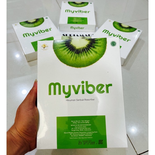Promo MYVIBER MCI Original 1 Box Isi 20 Sachet Diet Detox Pelangsing Badan Cod Semarang