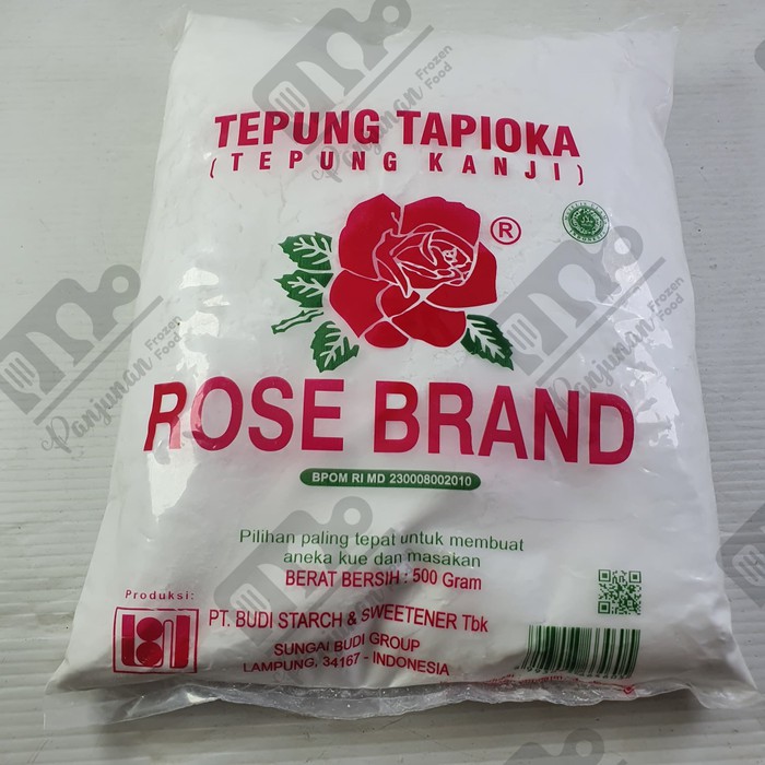 

Tepung Tapioka Rose Brand 500 Gr