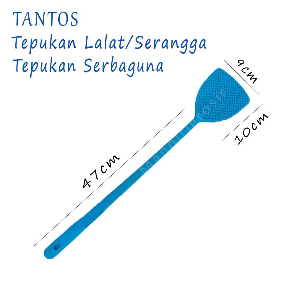 Tantos * Tepukan Lalat * Tepukan serbaguna Plastik * 3503