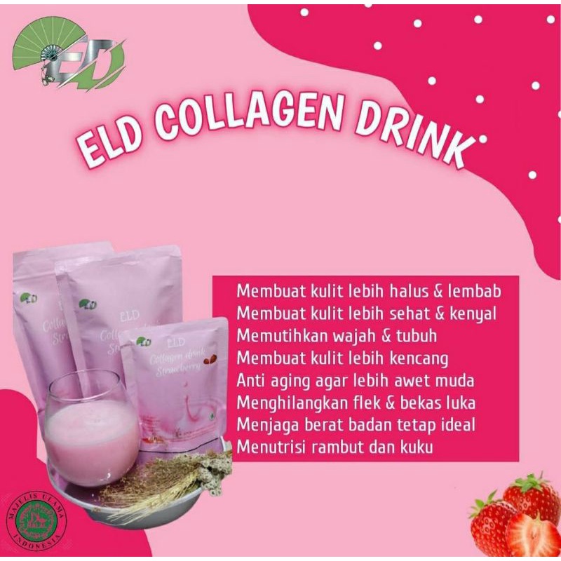 Eld collagen/collagen drink/ minuman collagen