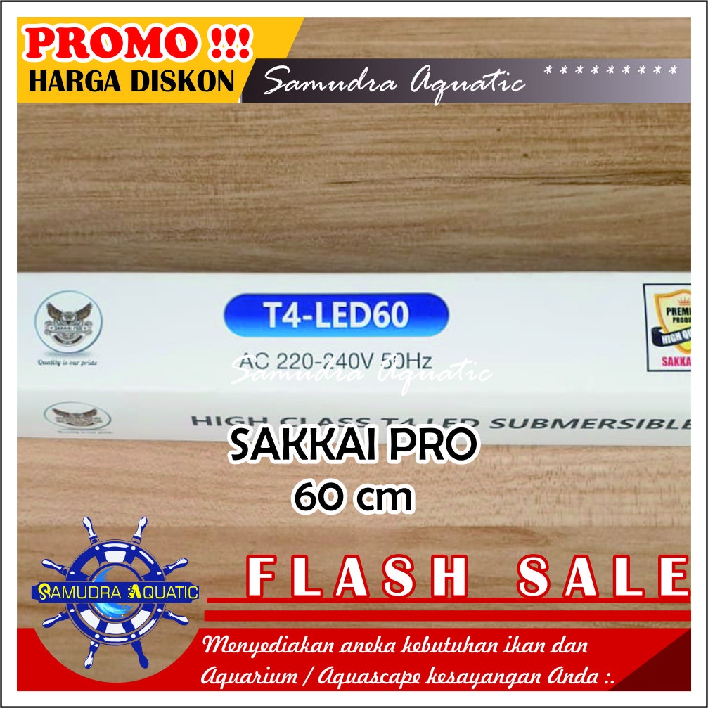 Lampu Aquarium CELUP 60 cm, Lampu Celup Aquarium Aquscape HEMAT ENERGY (GRATIS Bublewrap &amp; Kardus)
