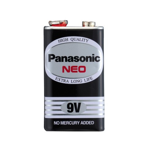 BATERAI PANASONIC 9 VOLT NEO 9V ORIGINAL ISI 1 BATERE KOTAK