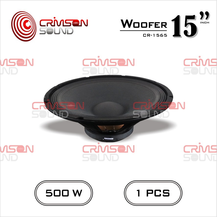 Speaker 15 Inch 500 Watt Full Range CRIMSON CR-1565