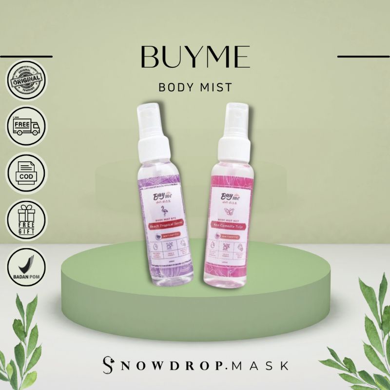 [READY + FREE GIFT] BUYME BODYMIST ANTISEPTIK BPOM | BODY MIST BODY SPRAY | PARFUM BTS NCT ANTISEPTI