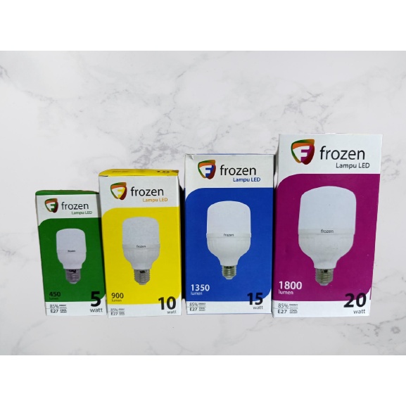 Lampu Bohlam LED 10watt Frozen Lampu Capsule LED 10w Putih