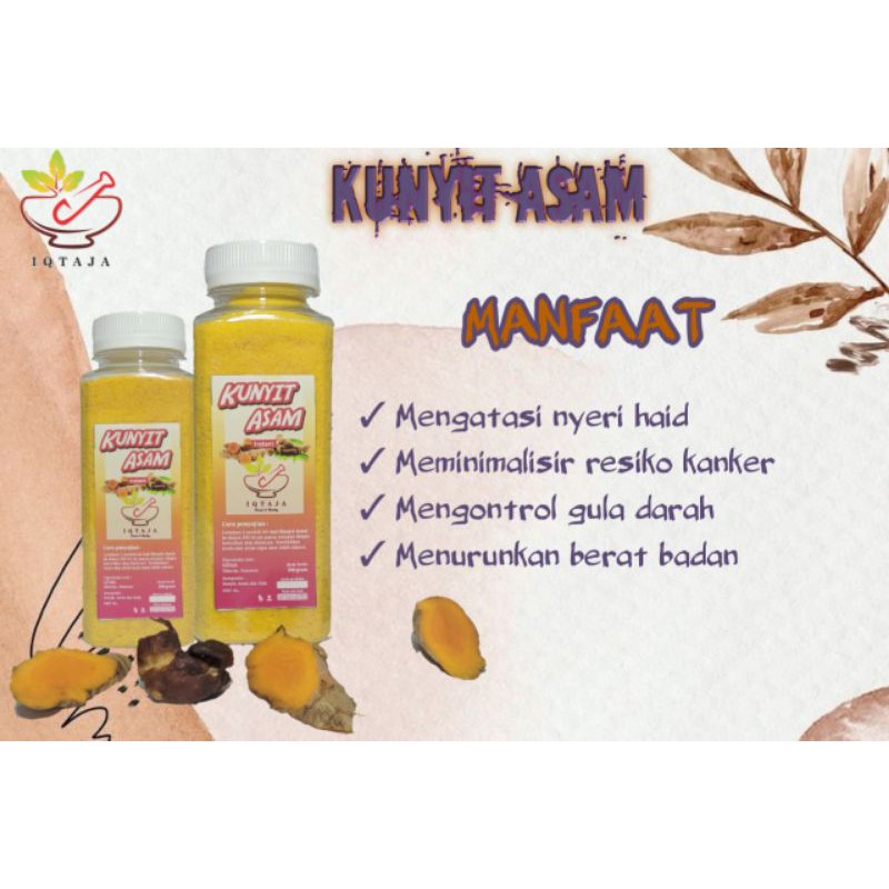 

JAMU KUNYIT ASEM INSTAN OMAH JAMU IQTAJA OBAT HERBAL TRADISIONAL