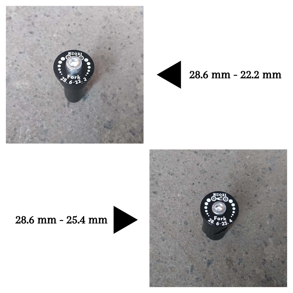 Adaptor Handlepost Sepeda Lipat 28.6 25.4 22.2 mm Alloy Oversize