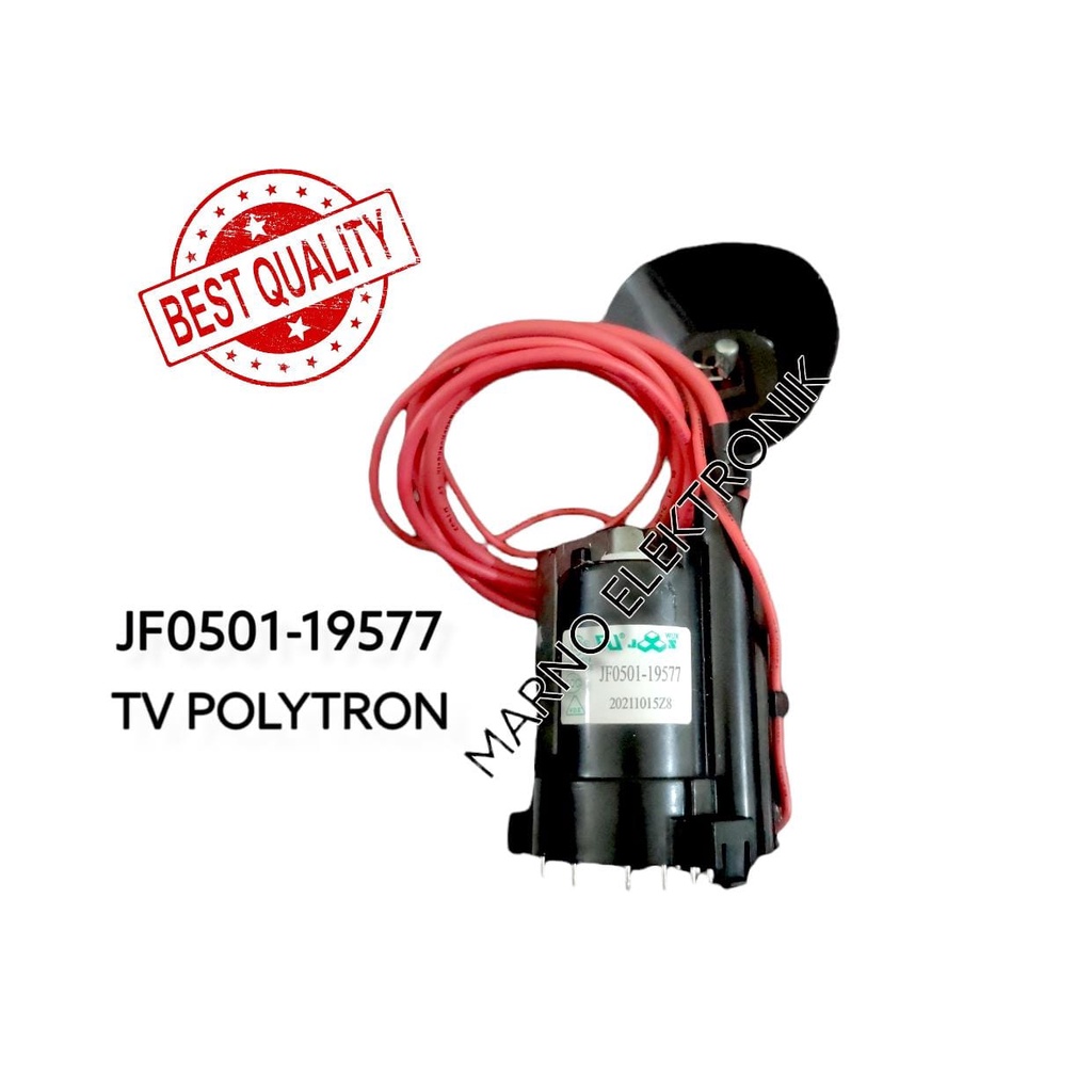 PLAYBACK TV POLYTRON JF0501-19577 FLYBACK JF 0501 19577 FBT ORIGINAL ASLI