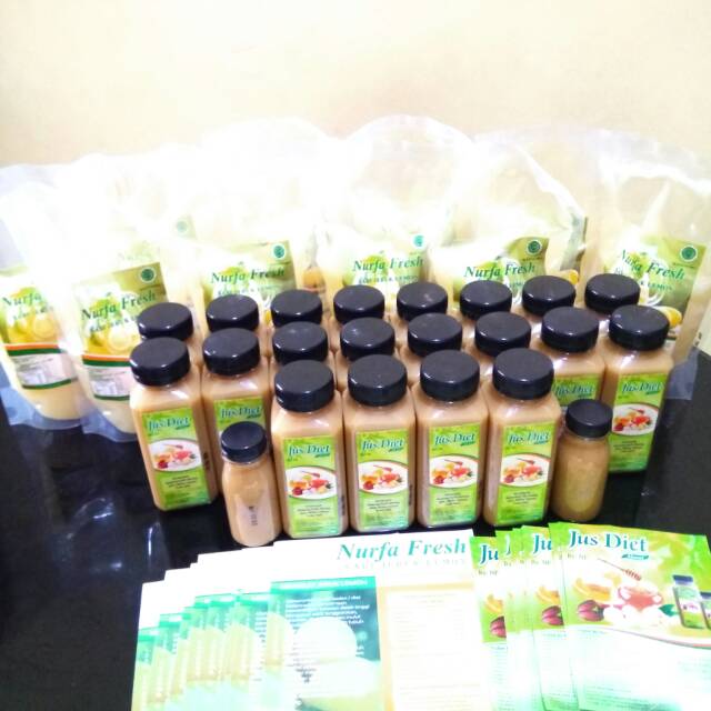 

Duo tokcer (nurfa sari lemon n jus diet)isi 250ml 140.000