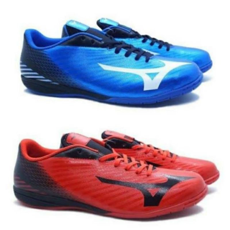 Mizuno sepatu futsal Basara sala select In ungu/biru/merah
