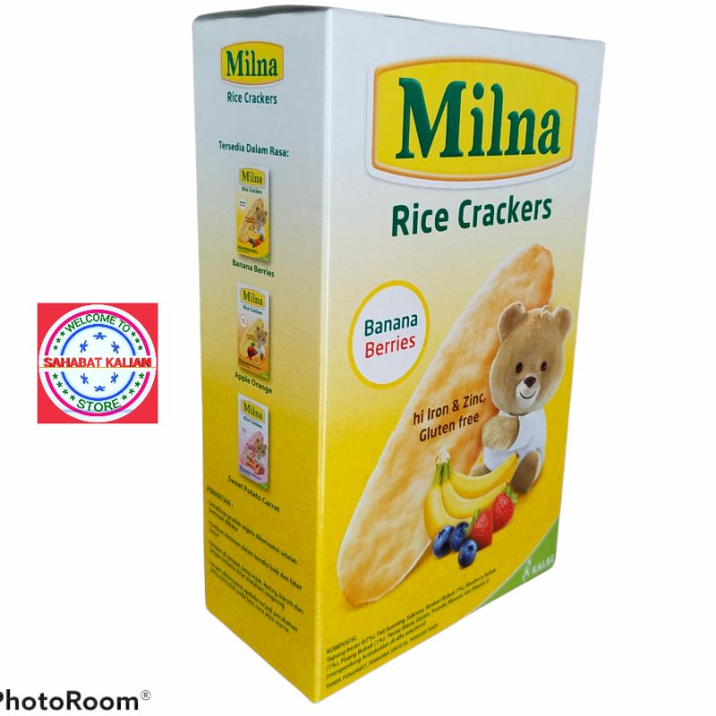 MILNA RICE CRACKERS 20 GRAM