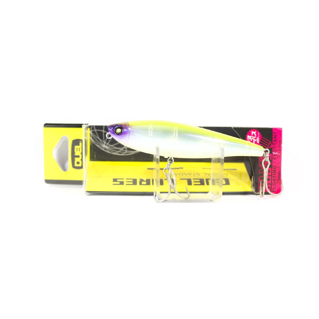 Yo Zuri Duel Silver Dog 75 Floating Pencil Lure F904-GSPL (3191)
