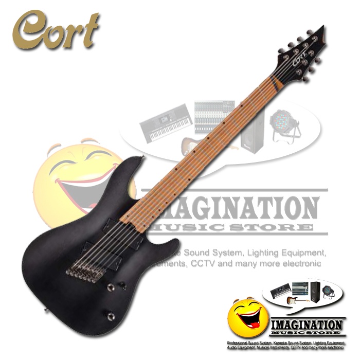 Cort KX307MS-OPBK Open Pore Black Electric Guitar