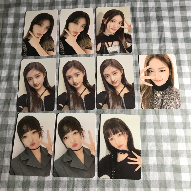 official Photocard pc id card Ive eleven gaeul yujin rei Wonyoung liz leeseo