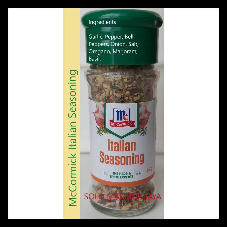 

Sale Mccormick Mc Cormick Italian Seasoning Bumbu 35 G