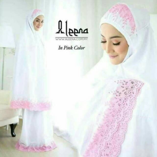 Mukena khadijah renda warna