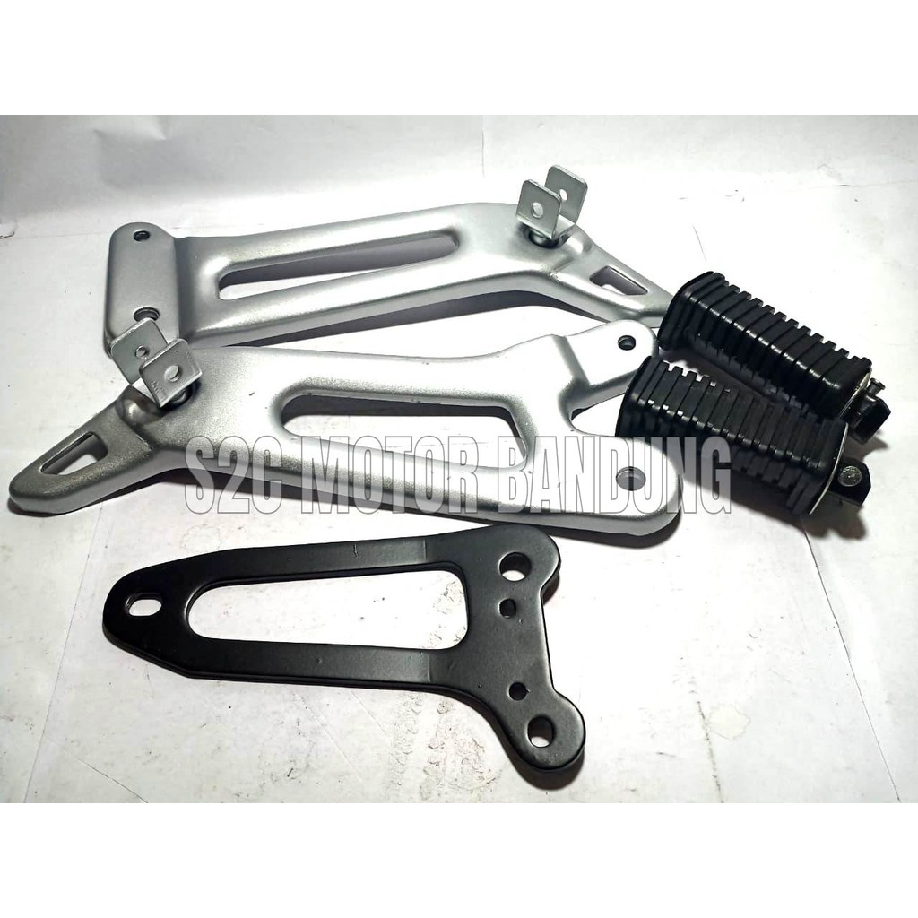 3 MACAM SILVER DUDUKAN STEP BELAKANG KOMPLIT RX KING RXKING NEW 2007 2008