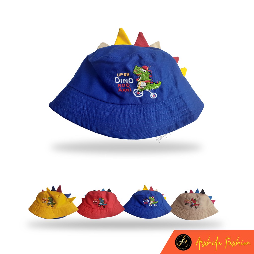 Bucket Dino Banyak Tanduk / Bucket Dino Tyrex / Bucket Dino Anak 2-8 Tahun