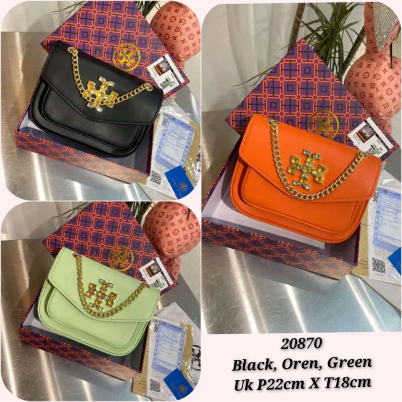 Tas wanita TB import murah | Kode 20870 (FREE BOX)