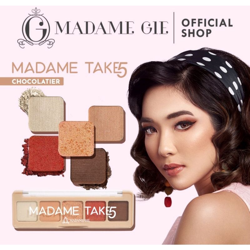 Madame Gie Madame Take 5 Eyeshadow - Makeup