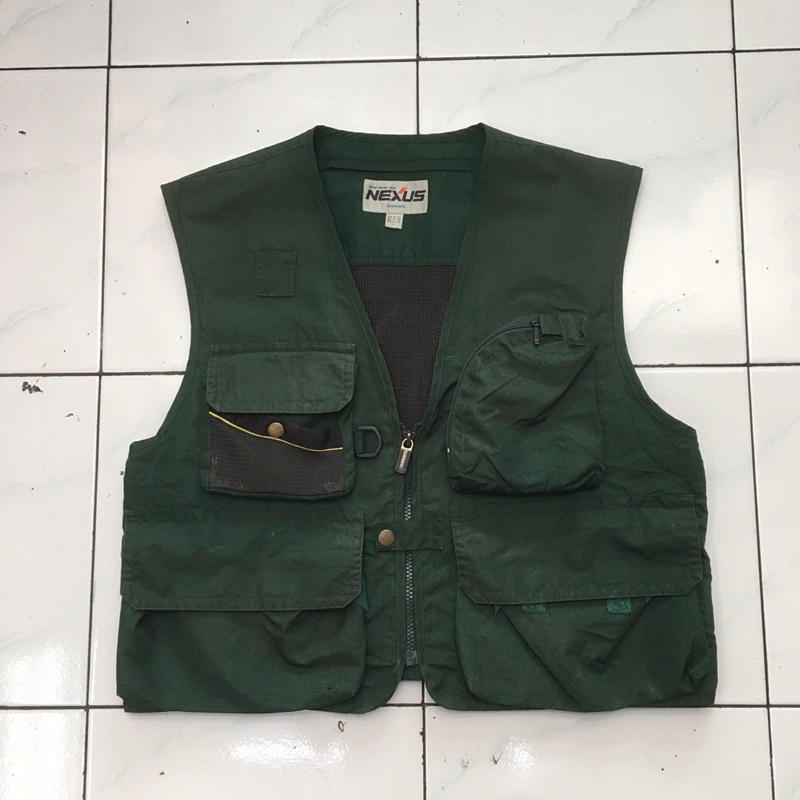 tactical vest shimano nexus || vest bekas || rompi second || tactical vest || romp mancing