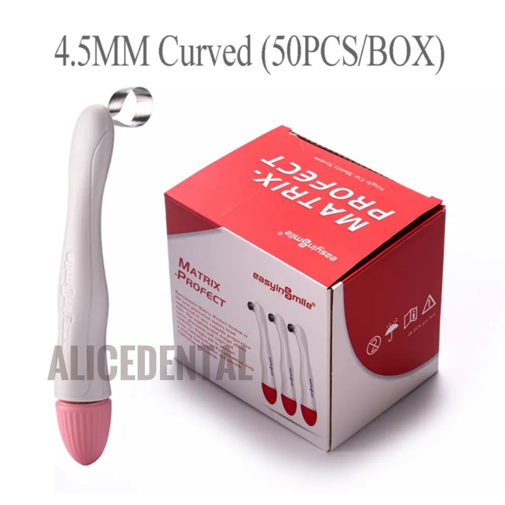 Dental matrix profect pro-matrix curve pro matrix promatrix contoured matriks band metal logam gigi universal disposable