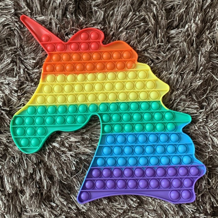 Jual Pop It Fidget JUMBO Unicorn 
