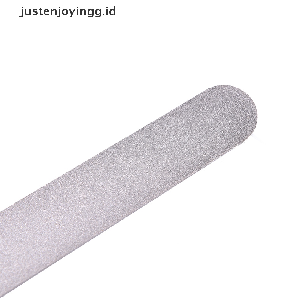 Kikir Kuku Dua Sisi Bahan Metal Stainless Steel Untuk Manicure Pedicure