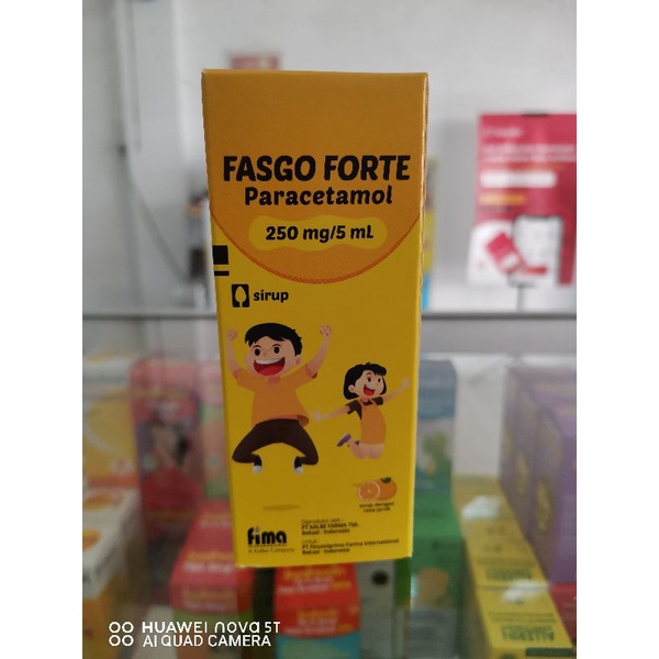 Fasgo Forte Sirup 60 ml PARACETAMOL SYRUP ANAK