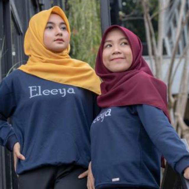 HOODIE WANITA SWEETSHIRT ELEEYA ||  ELEEYA