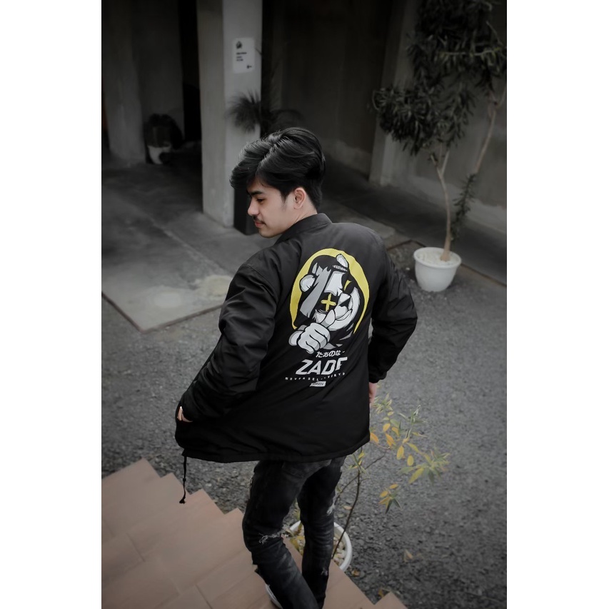 Coach Jacket Original Brand - Jaket Coach YIN YANG Best Quality - Jaket Coach Trend 2021 - bisa COD