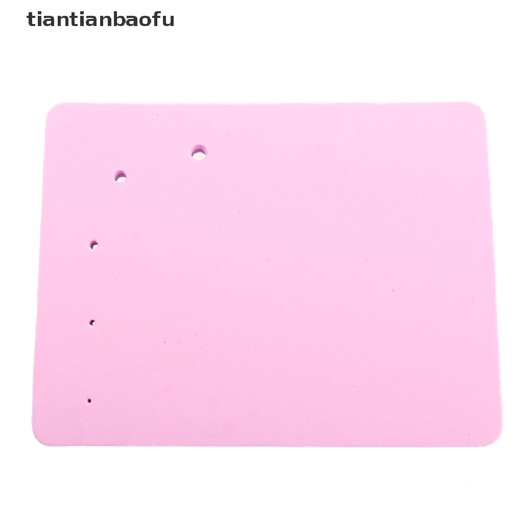 [tiantianbaofu] Sponge Cake Foam Pad Flower Modelling Paste Fondant Mat For Sugar Craft Decor Boutique