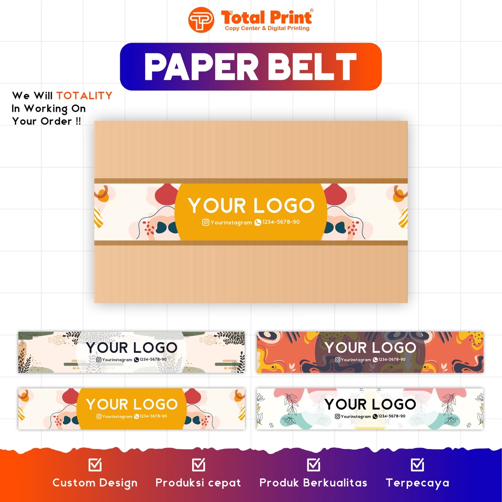 

PAPER BELT / LABEL SEGEL BOX / LABEL SEGEL HAMPERS / PAPER BELT KEREN